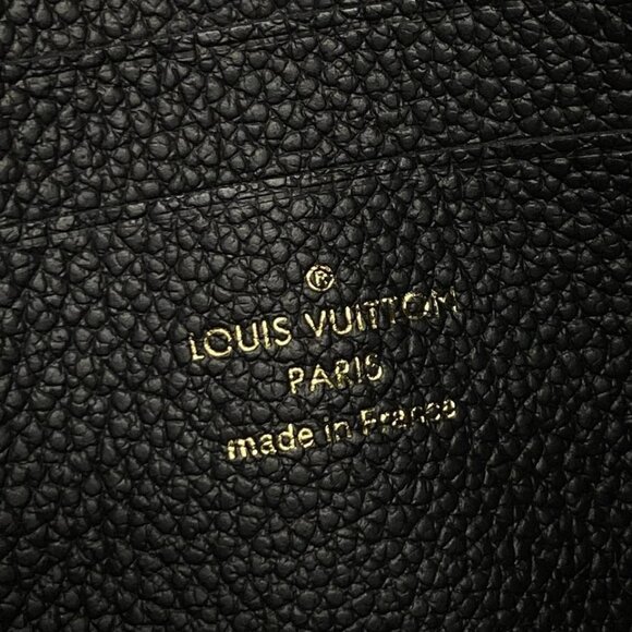 LOUIS VUITTON Pochette Melanie MM Noir Monogram Empreinte - 910-082325 - Picture 14 of 14